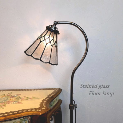 ステンドグラスフロアライト　　　fc-580a-ep176