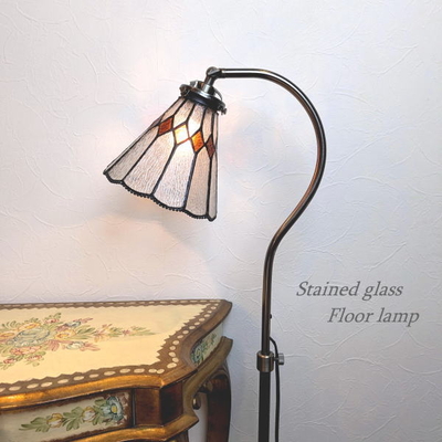 ステンドグラスフロアライト　　　fc-580a-ep160