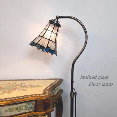 ステンドグラスフロアライト　　　fc-580a-ep103