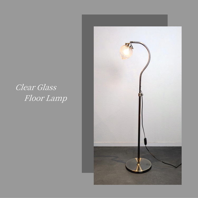 クリアガラスフロアライト　fc-580a-fc336