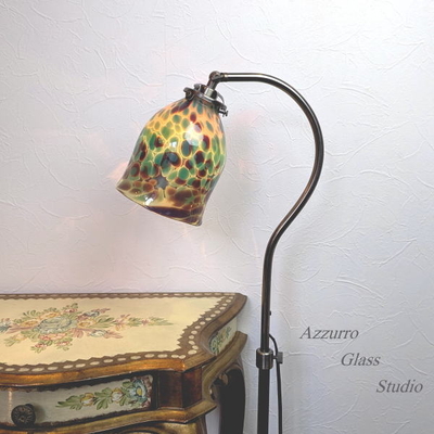 no20by・Azzurro Glass Studio　フロアライト　fc-580ay-az-no20by
