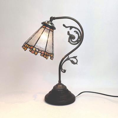 ステンドグラステーブルランプ　　品番.fc600a-ep190