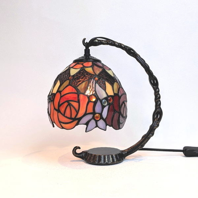 ステンドグラステーブルランプ　　品番.td053ep043