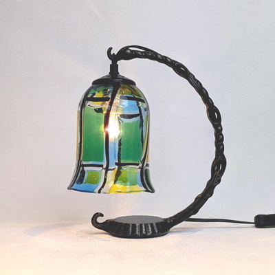 ベネチアングラステーブルランプ　品番.td037fm08