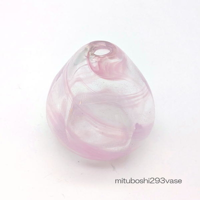 mituboshi293vase　琉球ガラス一輪挿し・花瓶・ flowervase　三ツ星工房