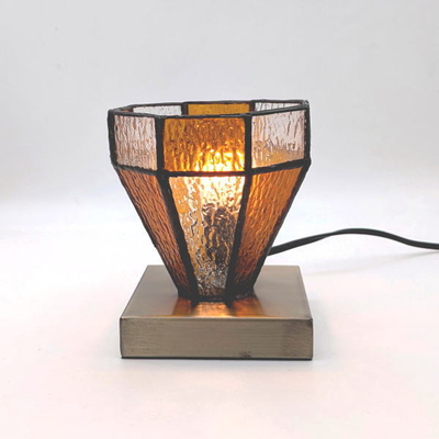 ステンドグラステーブルランプ　　品番.td034582b