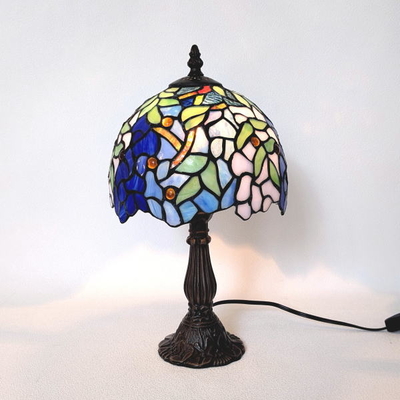 ステンドグラステーブルランプ　　品番.qxch8-47