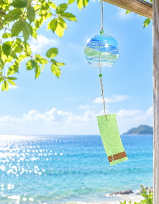 takumiwindchime2　琉球ガラス風鈴　windchime　匠工房　