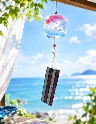 takumiwindchime4　琉球ガラス風鈴　windchime　匠工房　