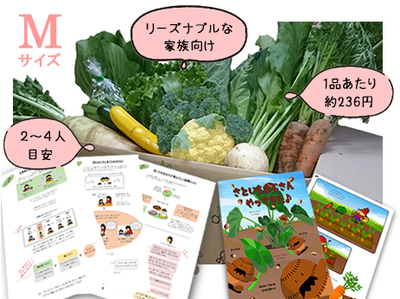 子どもが野菜を好きになっていく野菜セット【ごんべえ農園】 | ごんべ