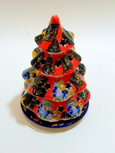 ポーリッシュポタリー クリスマスツリー 飾り置き物 | ALEGRE＠