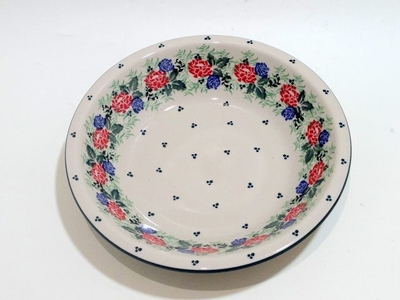 ポーリッシュポタリー　スープ/パスタ皿　21.5ｃｍ電子レンジ/オーブン/食洗器
