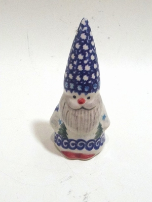 ポーリッシュポタリー　　2025サンタ　クリスマス　置き物　飾り