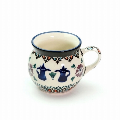 ポーリッシュポタリー　マグカップ　200ｍｌ/電子レンジ/オーブン/食洗器対応/ＡＬＥＧＲＥ