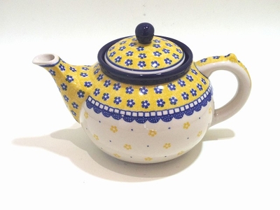 ポーリッシュポタリー　ティーポット1600ｍｌ　電子レンジ/オーブン/食洗器対応