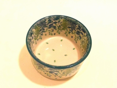 ポーリッシュポタリー　ココット9.5ｃｍ　電子レンジ/オーブン/食洗器対応