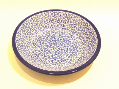 ポーリッシュポタリー　スープ/パスタ皿　21.5ｃｍ　電子レンジ/オーブン/食洗器