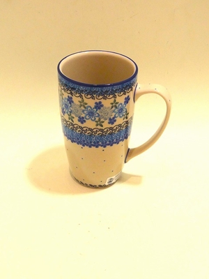 ポーリッシュポタリー　フリーカップ450ｍｌ　電子レンジ/オーブン/食洗器対応