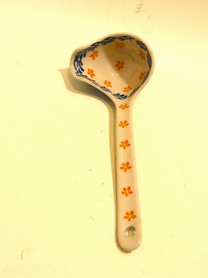 ポーリッシュポタリー　スープレードル