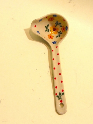 ポーリッシュポタリー　スープレードル