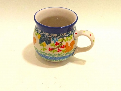 ポーリッシュポタリー　マグカップ　200ｍｌ/電子レンジ/オーブン/食洗器対応/ＡＬＥＧＲＥ