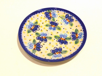 ポーリッシュポタリー　中皿19ｃｍ　電子レンジ/オーブン/食洗器対応