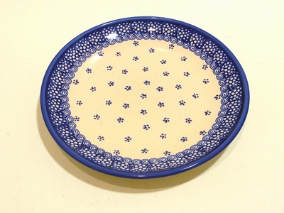 ポーリッシュポタリー　中皿　20ｃｍ/電子レンジ/オーブン/食洗器対応/ＡＬＥＧＲＥ