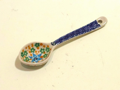 ポーリシュポタリー　スプーン16ｃｍ　ALEGRE