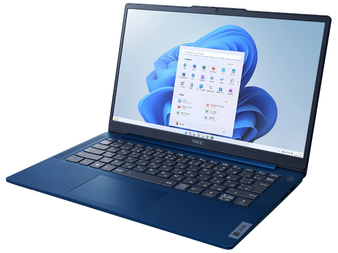 美品✨ NEC LAVIE N14 Slim N1455/HAL ノートパソコン LAVIE N14 Slim(N1455/HAL) ネイビーブルー PC