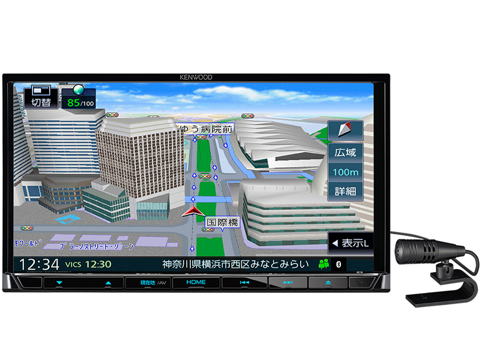 カーナビ KENWOOD MDV-D305BT MDV-D305BT/D305W/D305/D205BT/D205｜メモリーナビゲーション