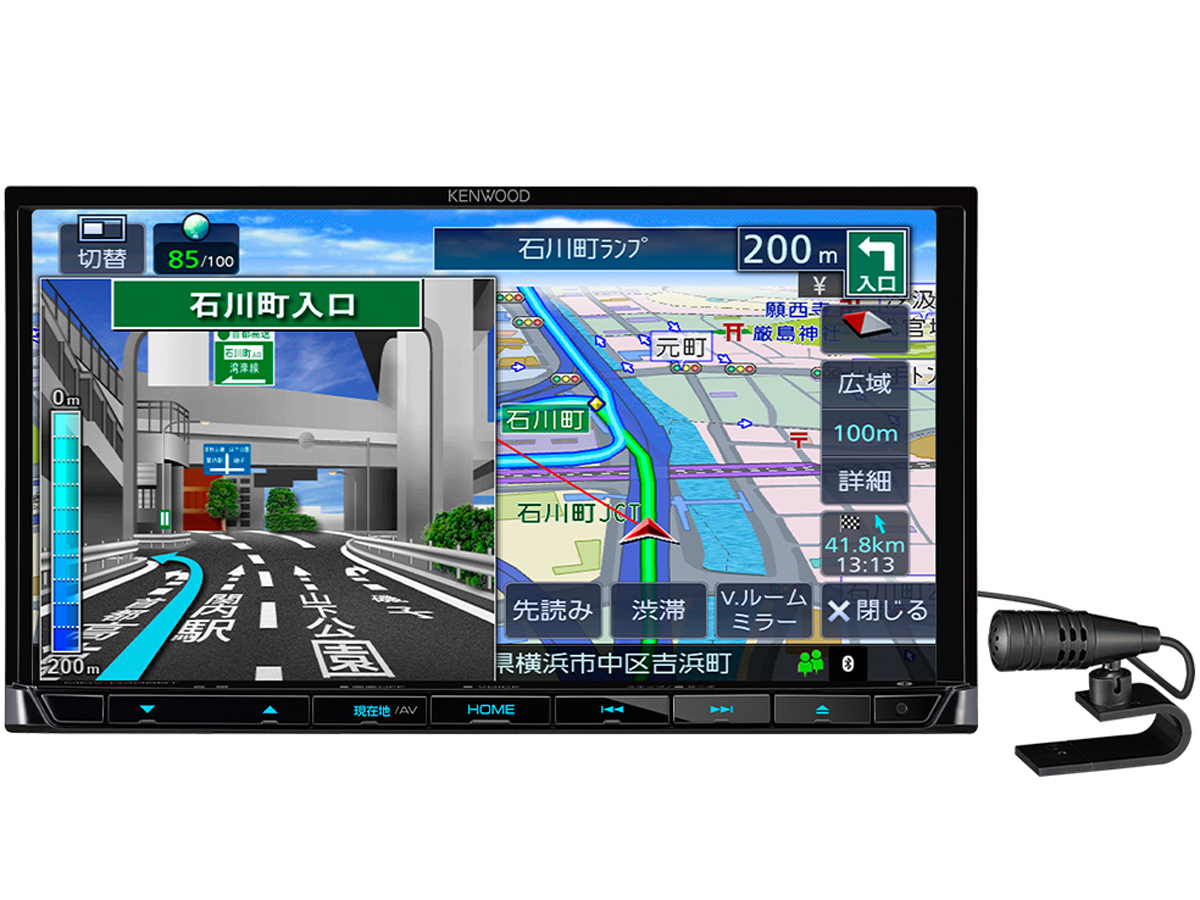 最安値✦MDV-d404BTW　KENWOOD　ケンウッド　彩速ナビ　2016 MDV-D404BT)KENWOOD カーナビ 2016年版 (21) ケンウッド 彩速