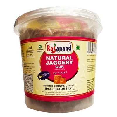 ジャグリー 450g 精製前の香ばしい さとうきび サトウキビ インド産