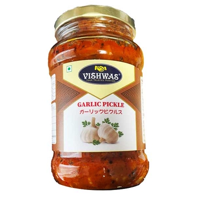 ガーリックピクルス アチャール インドのお漬物 achar garlic 400g インド産 