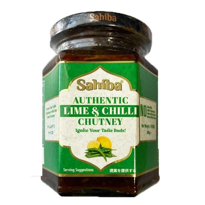 チャツネ ライム＆チリ Lime & Chilli Chutney 300g インド産