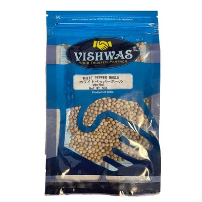 ホワイトペッパー シード ホール white pepper whole 50g カレー スパイス