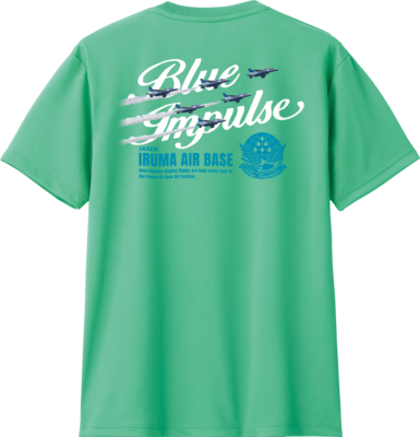 Tシャツ BLUE IMPULSE　デルタ隊形　入間航空祭