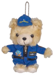 ベアぬいぐるみ 小 ボールチェーン付 ｓｐａｒｒｏｗ