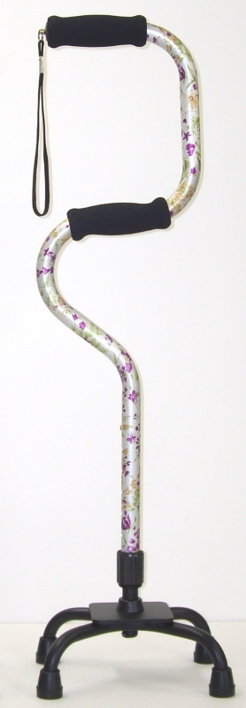 2段型四点杖花柄すずらん※非課税 | フジホームオンライン