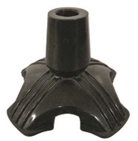 （まとめ）替えゴム 19mm ブラック【×30セット】 黒 ステッキ用替えゴム4点DX | フジホームオンライン