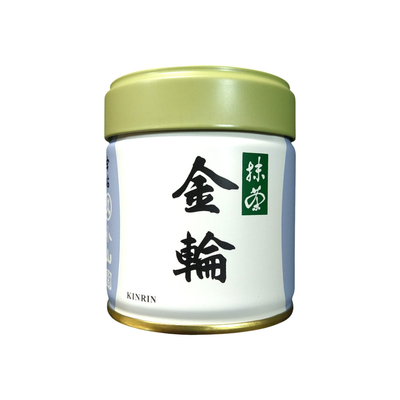抹茶「金輪」40g缶