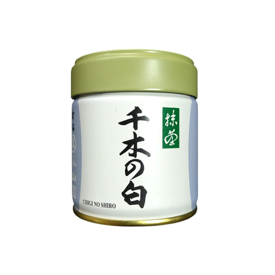 抹茶「千木の白」40g缶