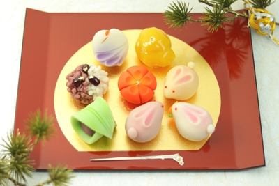 通販限定 迎春上生菓子 化粧箱8個入 御菓子司 紅谷三宅 通販限定 迎春上生菓子 化粧箱8個入 御菓子司 紅谷三宅