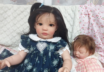 ブロンドのねんねちゃん　リボーンドール リボーンドール ボニーちゃん ブラウン | nenedoll