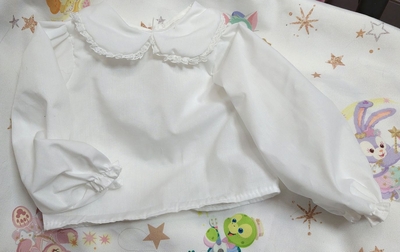 ドール服 白ブラウス 60～65