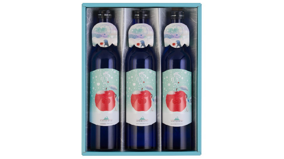 リキュール 雪りんご 桃川 500ml 12本 青森 送料無料 取り寄せ品（雪 