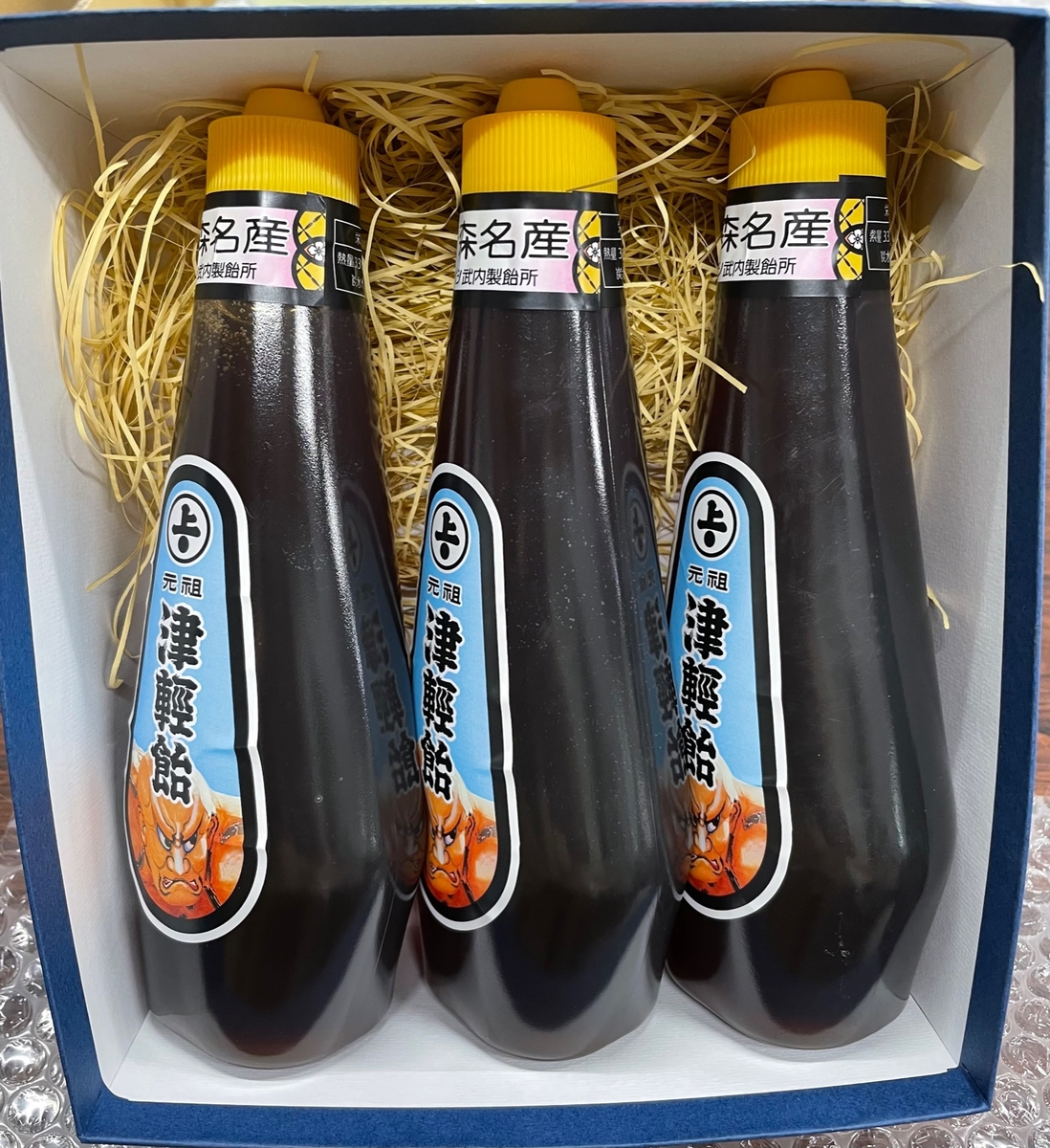 津軽飴 チューブ 大 3本セット | RABオンラインショップ