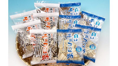 チョコキュー いろいろ Amazon.co.jp: しんぼり 無選別 南部煎餅 チョコQ助・白い
