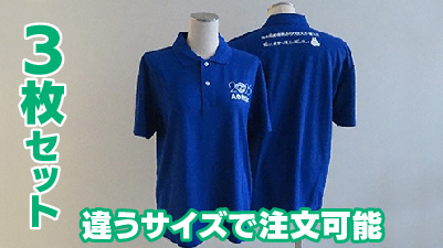 超安い品質 3枚セット】 ポロシャツ（シンプル） | RABオンラインショップ レッグウェア