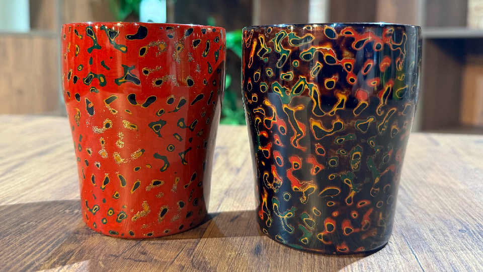 津軽塗タンブラー 350ml 2個セット(呂・赤) | RABオンラインショップ