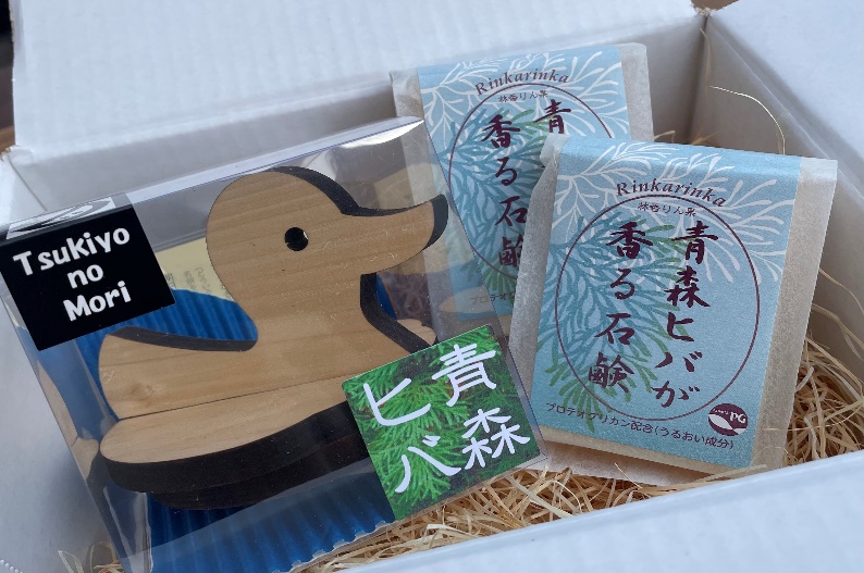 青森ヒバが香る石鹸とアヒルのバストーイ | RABオンラインショップ